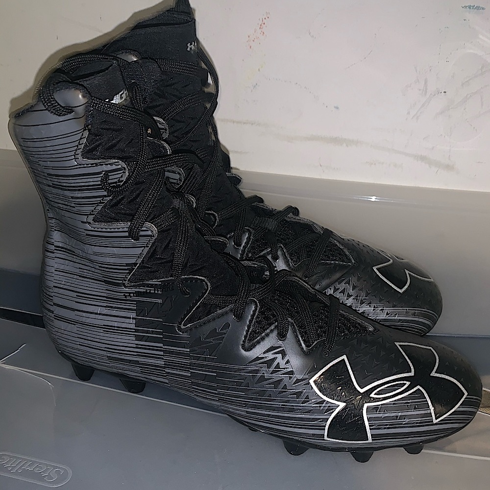 High Top Under Armour Cleats
